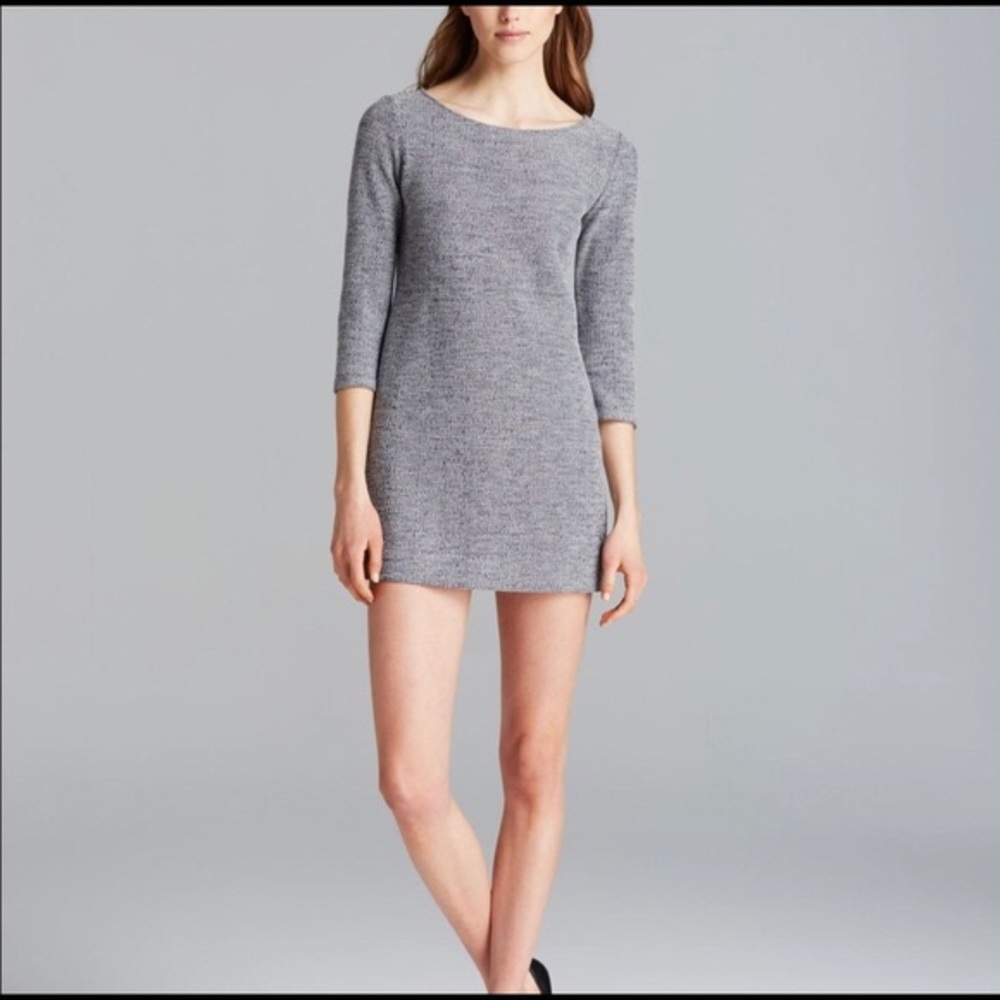 THEORY Mimi Navy Shift Dress Sz S/P
